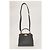 Borsa Mini Peekaboo Fendi in pelle marrone scuro - vista 13