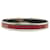 Hermès Hermes Narrow Enamel Bangle Metal Bangle in Good condition Red  ref.1422475