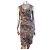 Roberto Cavalli Kleid mit Print Größe M Mehrfarben