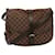 LOUIS VUITTON Damier Ebene Saumur 35 Shoulder Bag SPO LV Auth 76951A  ref.1422587