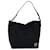 Bolsa de mão em canvas Zucchino FENDI preta Auth ep4476 Preto Lona  ref.1422657