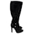 ROBERTO CAVALLI  Boots T.EU 38 Suede Black  ref.1422804