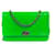 Wallet On Chain CHANEL Sacs à main T. Cuir Vert  ref.1422826