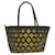 Bolsa tote de lona Fendi Zucca 8BH223 em excelente estado Marrom  ref.1422950