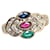 & Other Stories K18YG Yellow Gold Ring with Emerald, Ruby, Sapphire, Diamond in Great Condition Golden Metal  ref.1422975