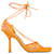 Bottega Veneta Stretch Lace-Up Sandal orange Leather  ref.1423259