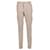 Brunello Cucinelli Traditional Fit Trousers in Cream Cotton White  ref.1423293