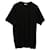 Y3 T-shirt classique Y-3 avec logo sur la poitrine en coton noir  ref.1423298