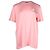 Camiseta con parche de cara de Acne Studios en algodón rosa