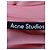 Camiseta con parche de cara de Acne Studios en algodón rosa - vista 4