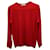 Autre Marque Mr. P Crewneck Sweater in Red Wool  ref.1423322