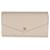 Portefeuille Sarah Monogram Empreinte Turtledove Louis Vuitton Cuir Marron Beige  ref.1423333