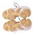 Sneakers Adidas x Yeezy 500 Soft Vision in suede viola pastello - vista 5