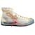 Off White Off-White x Converse Chuck 70 "Vulcanized" High-top Sneakers in White/Clear Synthetic Textile  ref.1423396