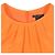 Top Halter Theory en seda naranja - vista 4