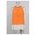 Top Halter Theory en seda naranja - vista 6