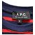 Apc Camiseta Rayada A.P.C. en Algodón Rojo - vista 4