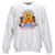 Autre Marque Casablanca 'Music For The People' Sweatshirt in White Cotton Cream  ref.1423459