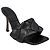 Mule Lido nero di Bottega Veneta - vista 2