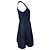 Vestido mini plisado sin mangas Maje en poliéster azul marino - vista 2