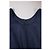 Vestido mini plisado sin mangas Maje en poliéster azul marino - vista 9