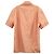 Autre Marque Camicia in cotone tinto Mr. P Camp Collar in corallo - vista 3