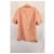 Autre Marque Camicia in cotone tinto Mr. P Camp Collar in corallo - vista 6