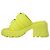 Mule Flash giallo di Bottega Veneta - vista 3