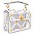 Valentino Garavani Borsa Valentino Roman Stud Trasparente Bianco - vista 2
