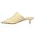 Mule stretch Bottega Veneta giallo - vista 3