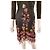 Vestito multicolore in nylon Roberto Cavalli - vista 3