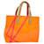 LOUIS VUITTON Monogram Vernis Fluo Reade PM Handtasche Rot M91903 LV Auth ep4580 Orange Lackleder  ref.1423744