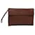 Autre Marque Burberrys Clutch Bag Leather Brown Auth bs14953  ref.1423795