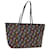 Fendi Bolsa tote em canvas Zucchino multicolorida Auth 74808 Multicor  ref.1423846