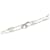 Hermès Hermes Farandole Sterling Silver Long Necklace 120 Silvery Metal  ref.1424009