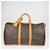 Sac de voyage Keepall 50 Monogram marron Louis Vuitton Cuir  ref.1424010