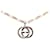 Collana con pendente G intrecciato in argento sterling di Gucci  ref.1424036