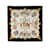 White Hermès Les Chevaux des Moghols Silk Scarf Scarves  ref.1424149