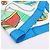 Foulard Hermès Carré 90 "THALASSA" 100% Seta Blu - vista 12