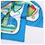 Foulard Hermès Carré 90 "THALASSA" 100% Seta Blu - vista 4