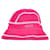 Jacquemus  Le Bob Frescu Bucket Hat in Pink Nylon Brown  ref.1424263