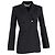 Off White Blazer duplo Off-White em lã preta Preto