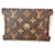 LOUIS VUITTON Kirigami Pochette Rouge Sac Bandoulière Moyen Toile Marron  ref.1424292