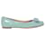 Salvatore Ferragamo Varina Bow Ballet in Light Blue Patent Leather   ref.1424303