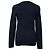 Joseph Rundhals Stretch-Top aus marineblauer Wolle - Ansicht 3