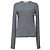 Top de rayas de manga larga Sportmax en algodón azul claro