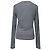 Top de rayas de manga larga Sportmax en algodón azul claro - vista 3