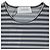 Top de rayas de manga larga Sportmax en algodón azul claro - vista 5