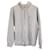 Burberry Claredon Regular Fit Zip Hoodie aus grauer Baumwolle  ref.1424315