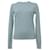 Maglione girocollo Regal in lana azzurra chiara di Theory Blu Blu chiaro  - vista 1